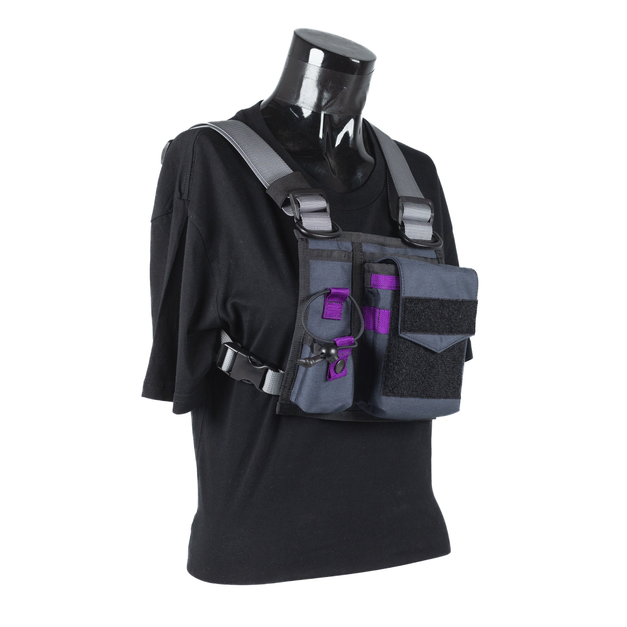 Chest Rig Type 4 (GREY/NAVY/PURPLE)