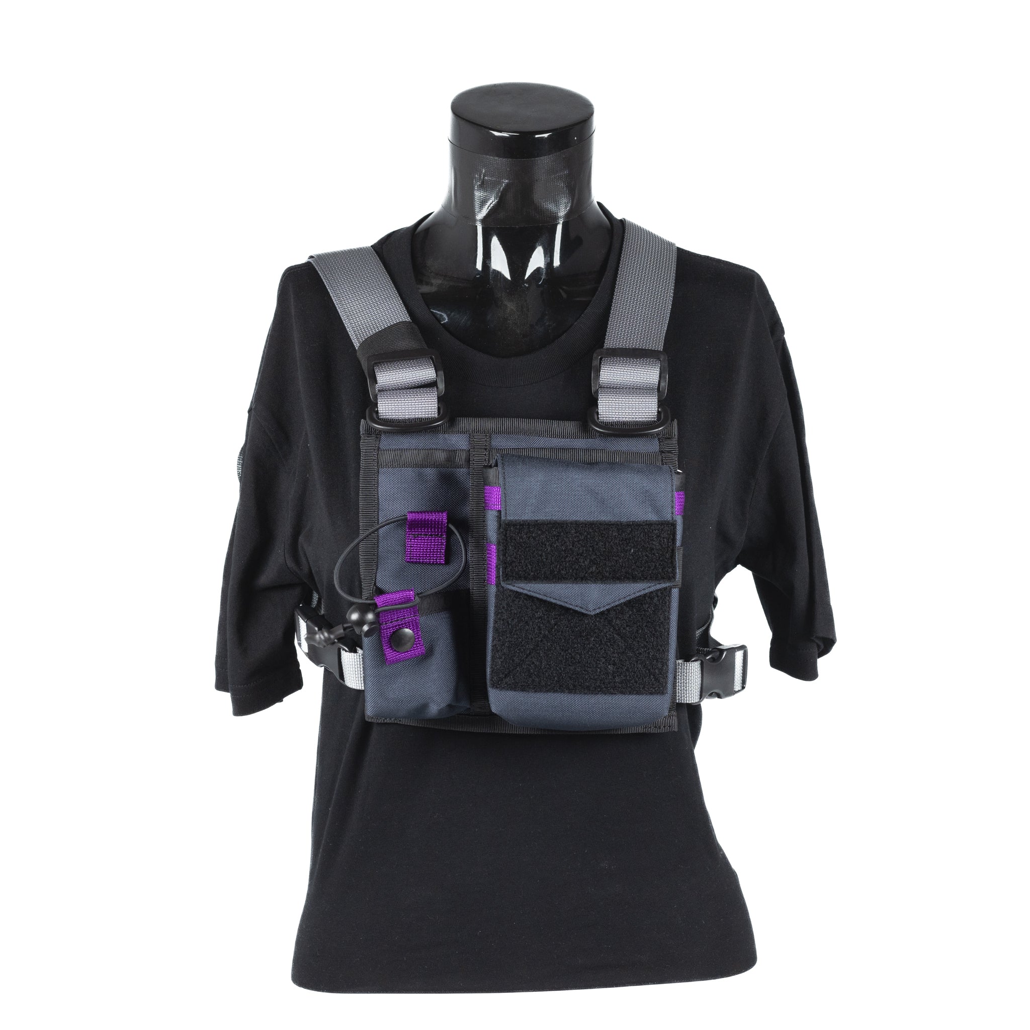 Chest Rig Type 4 (GREY/NAVY/PURPLE)