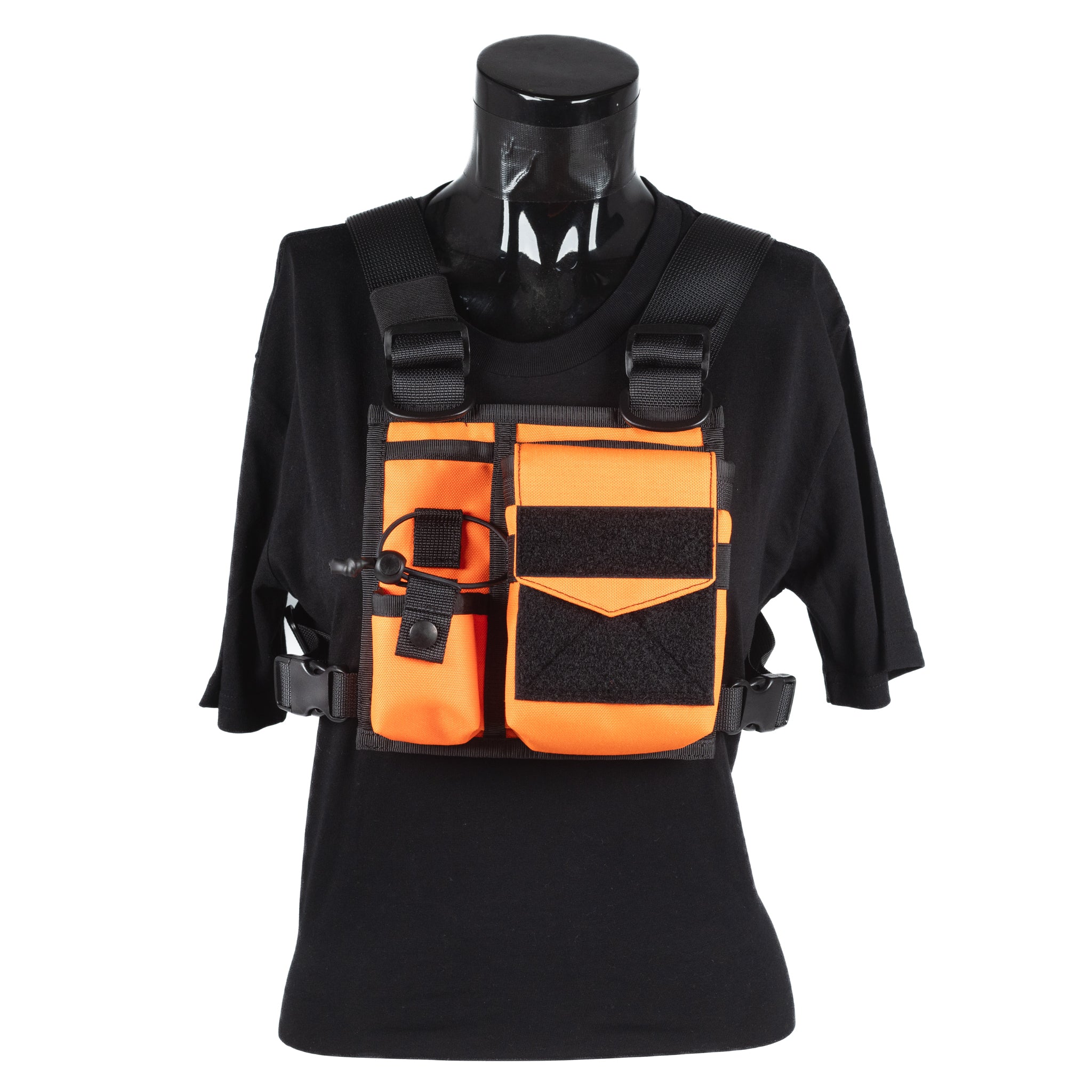 Chest Rig Type 4 (BLK/ FLURO ORANGE)