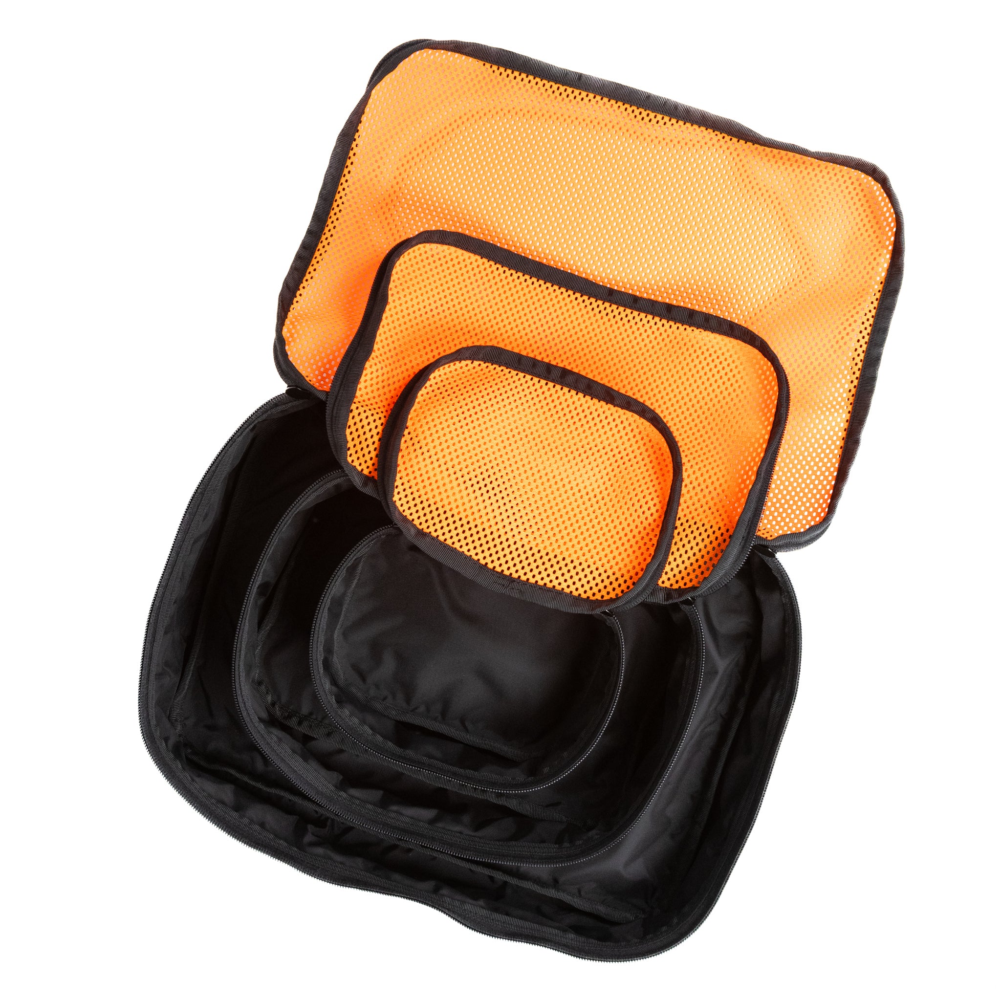 HD Packing Cubes Black/Orange (3-Pack)