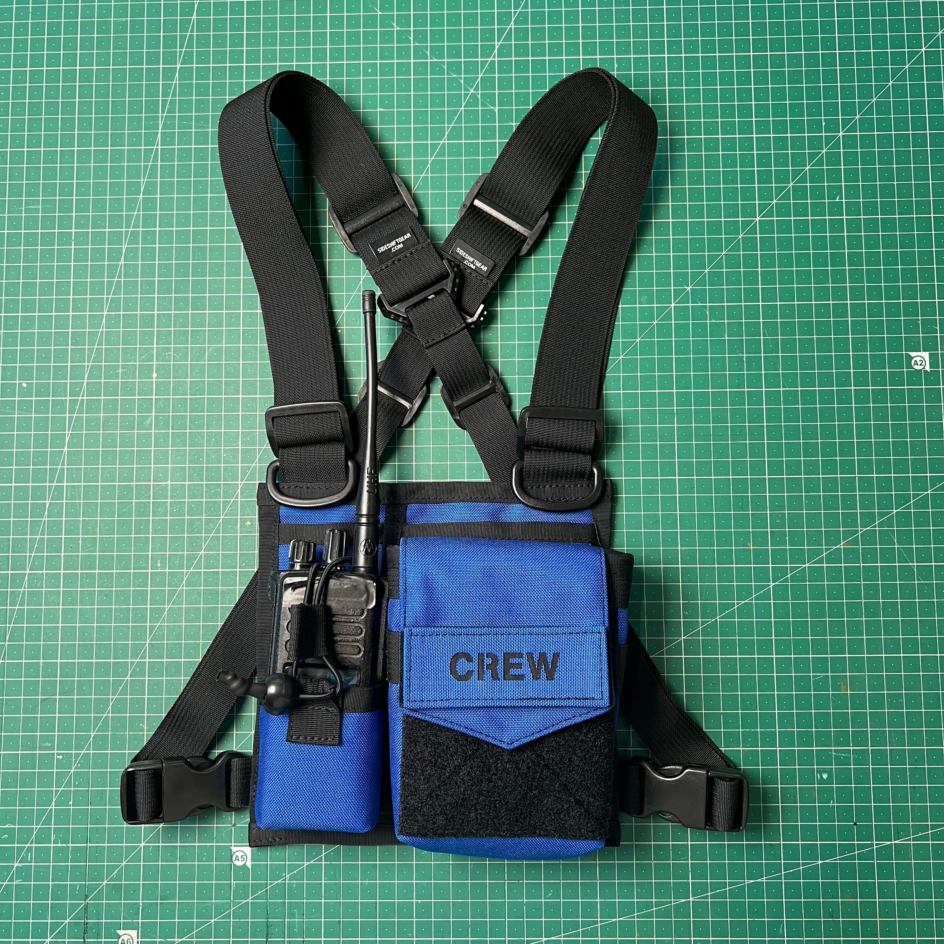 Chest Rig Type 4 (BLK/ BLUE)