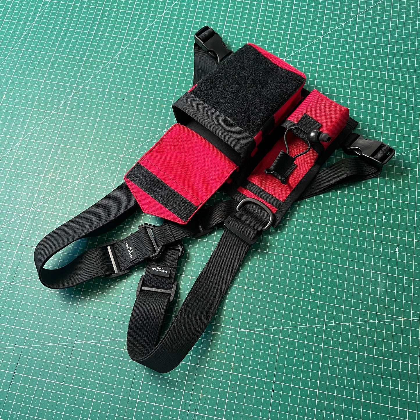 Chest Rig Type 4 (BLK/ RED)