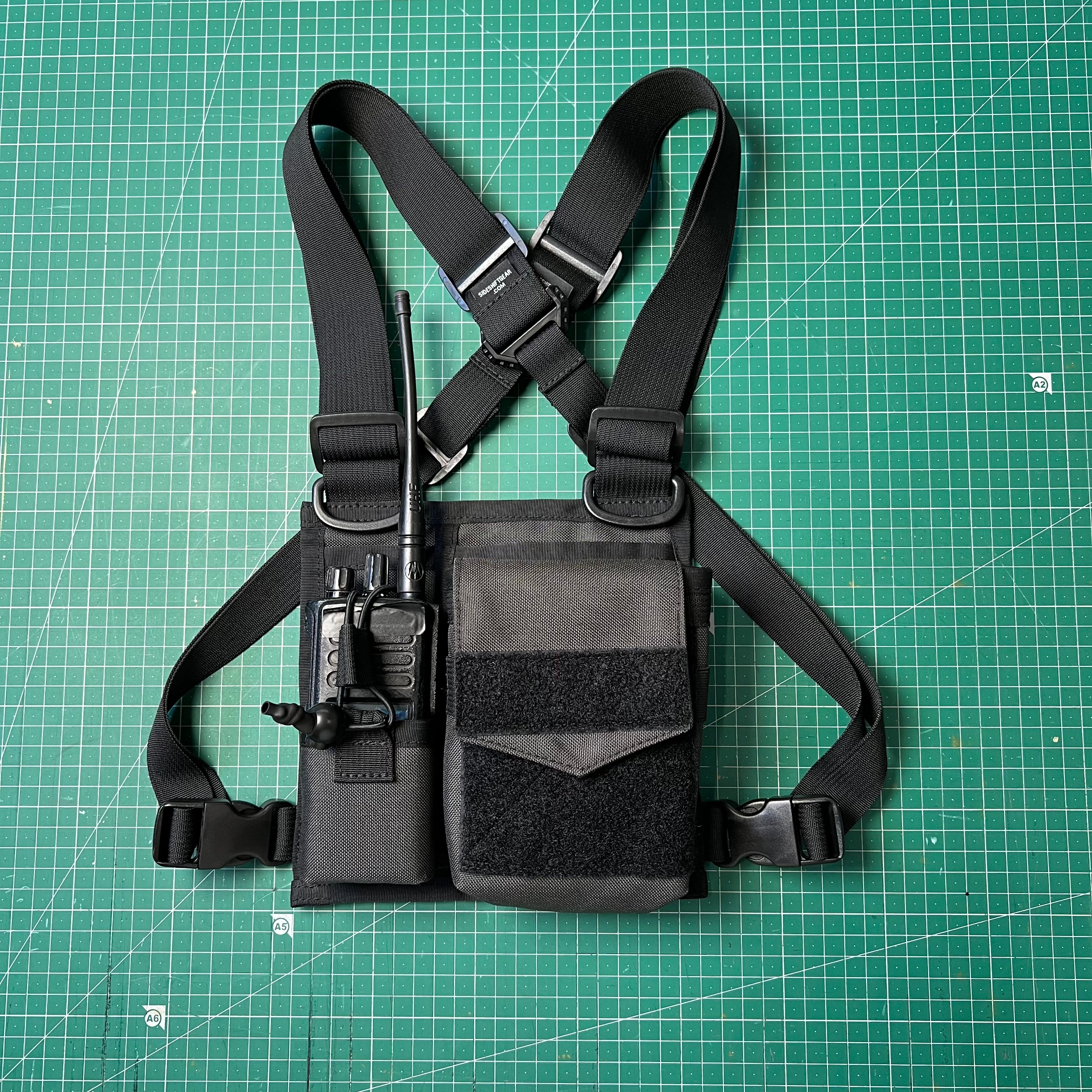 Chest Rig Type 4 (BLK/ DARK GREY)