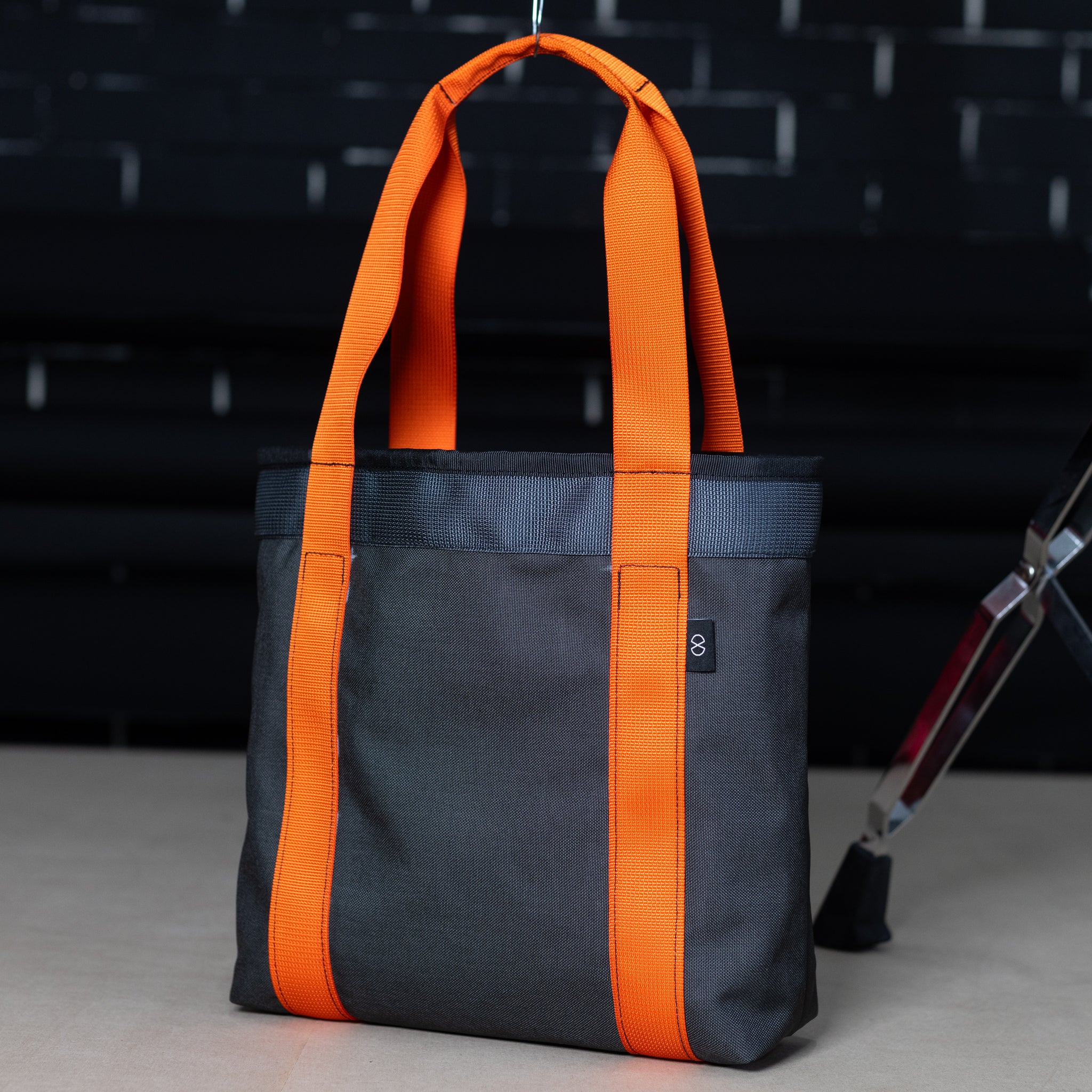 Tacti Tote #004 (Grey/Orange)