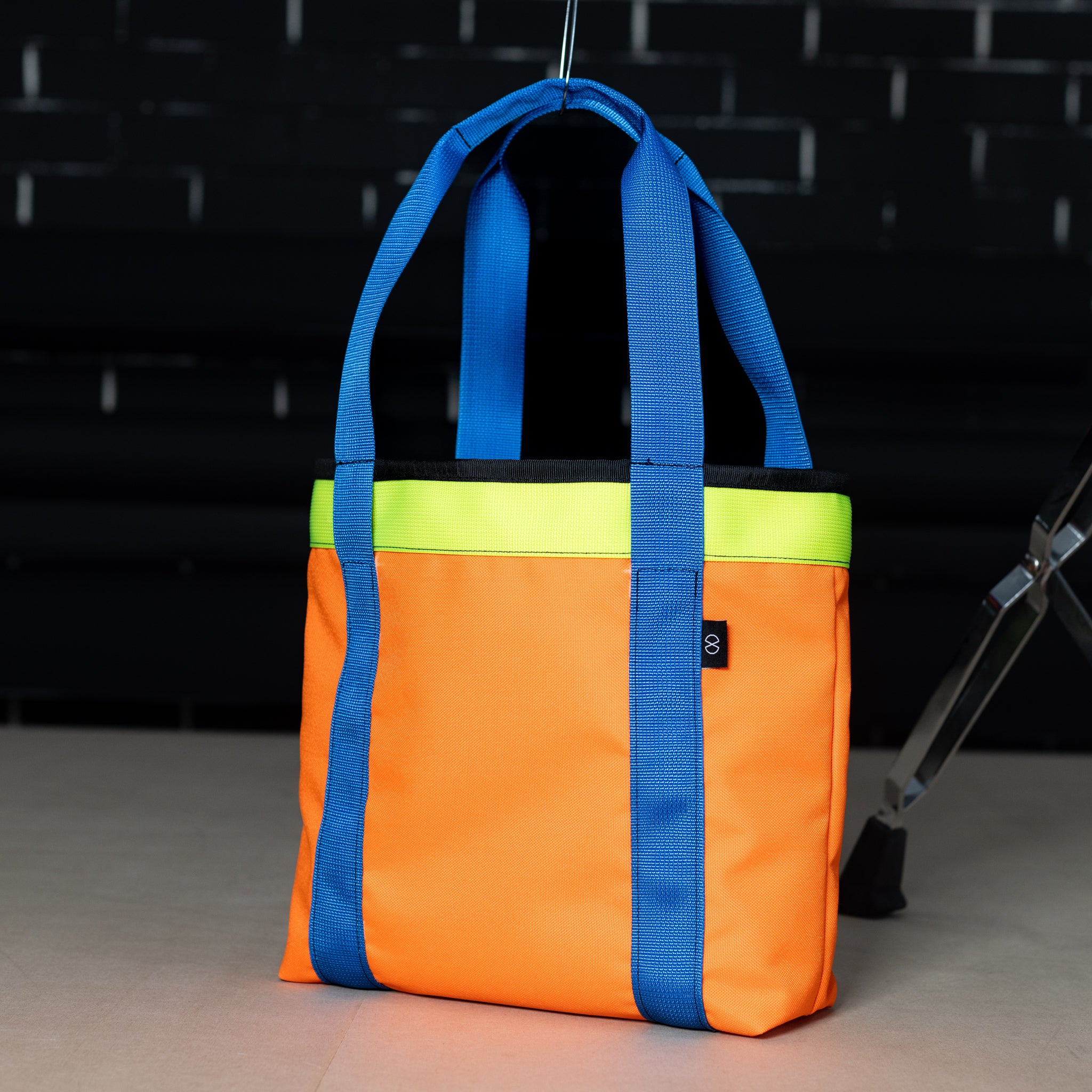 Tacti Tote #003 (Orange/Blue/Fluro Yellow)