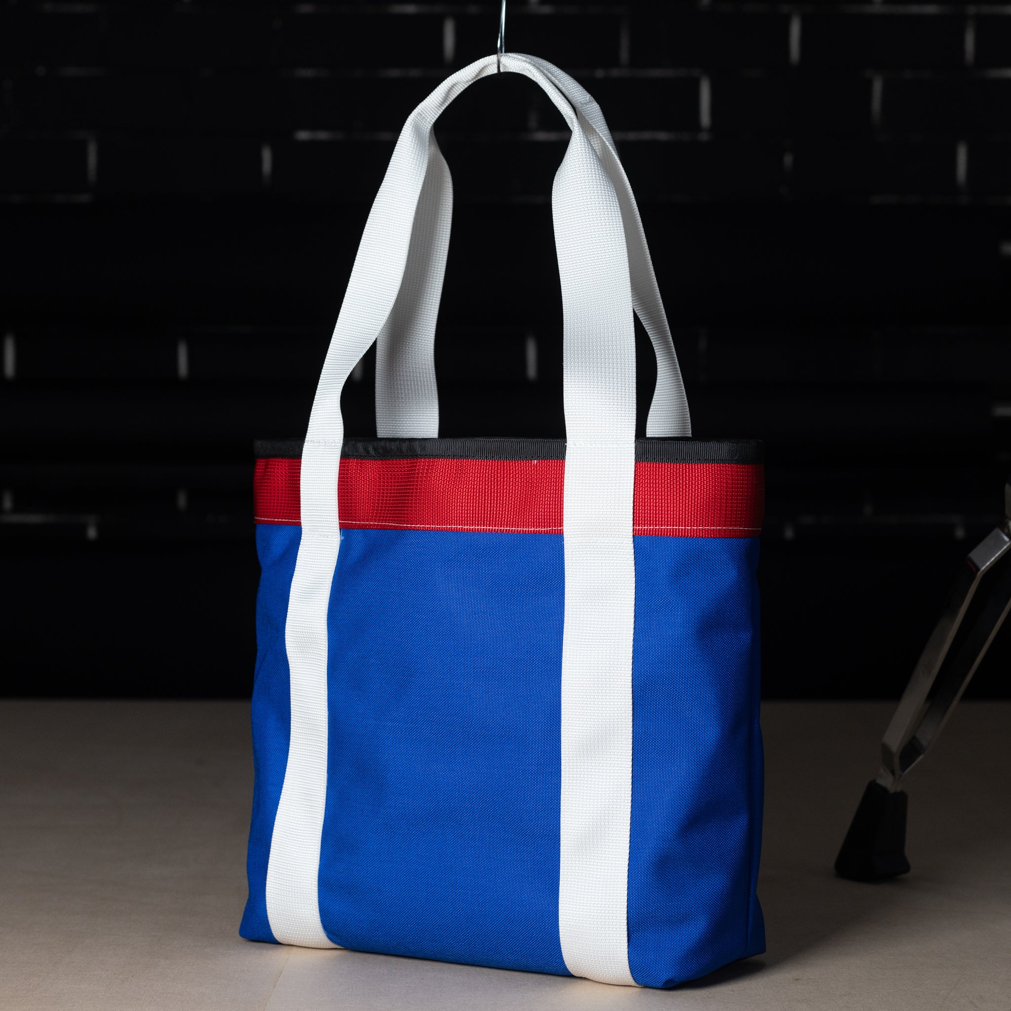 Tacti Tote #007 (Blue/Red/White)