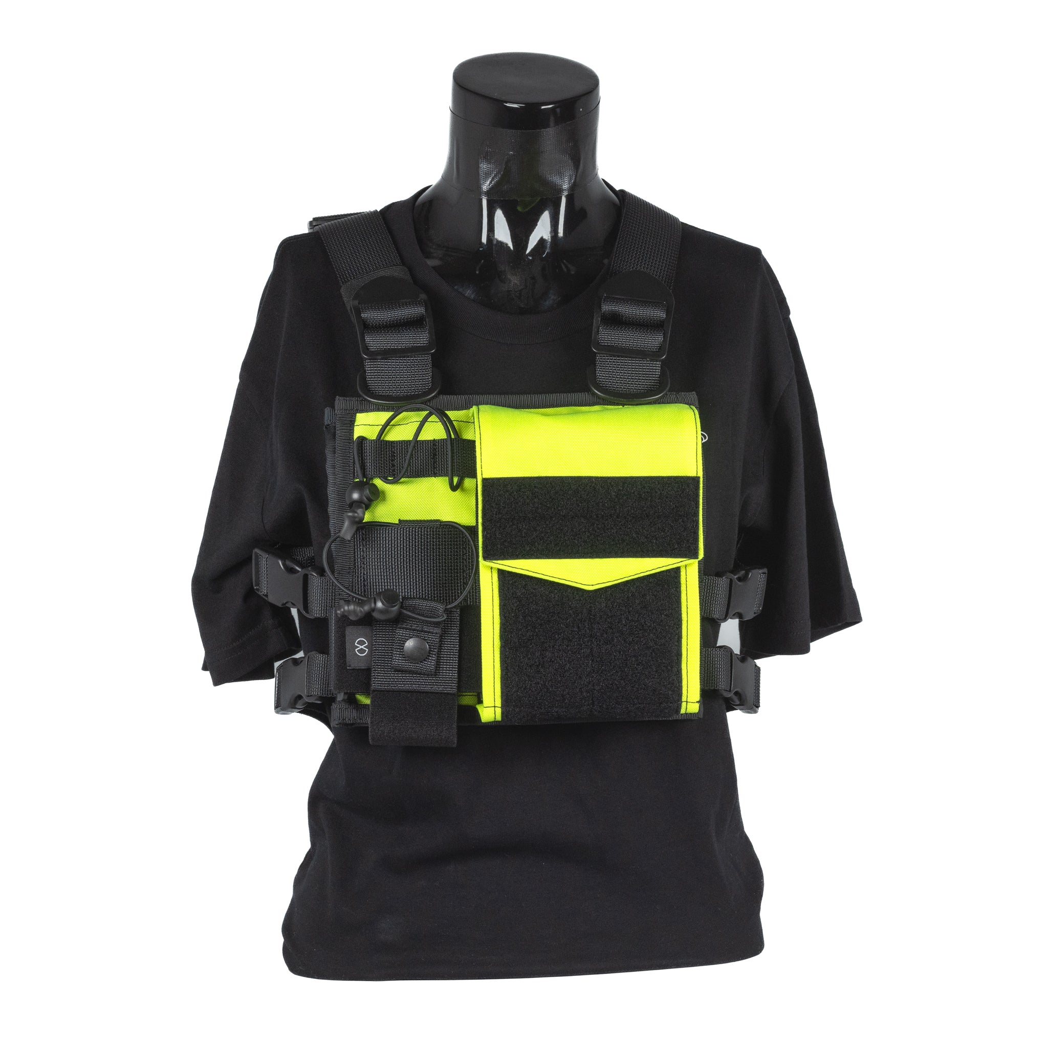 Chest Rig Type 2 (BLK/ FLURO YELLOW)